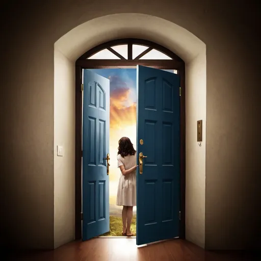 Prompt: Knocking on heaven's door