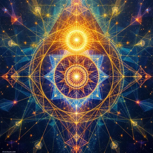 Prompt: 

God’s transformative love

Sacred geometry 