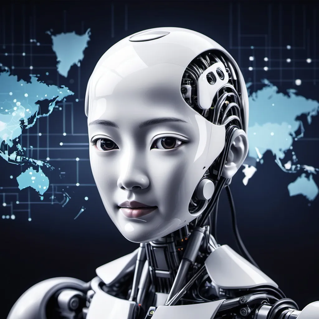 Prompt: create Image : Asia’s Top 10 AI Companies Making Waves in 2024