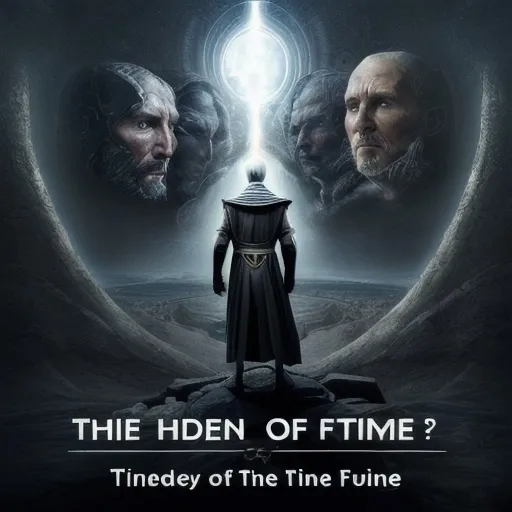 Prompt: show me the hidden truth of man's origin and his future as a timeline