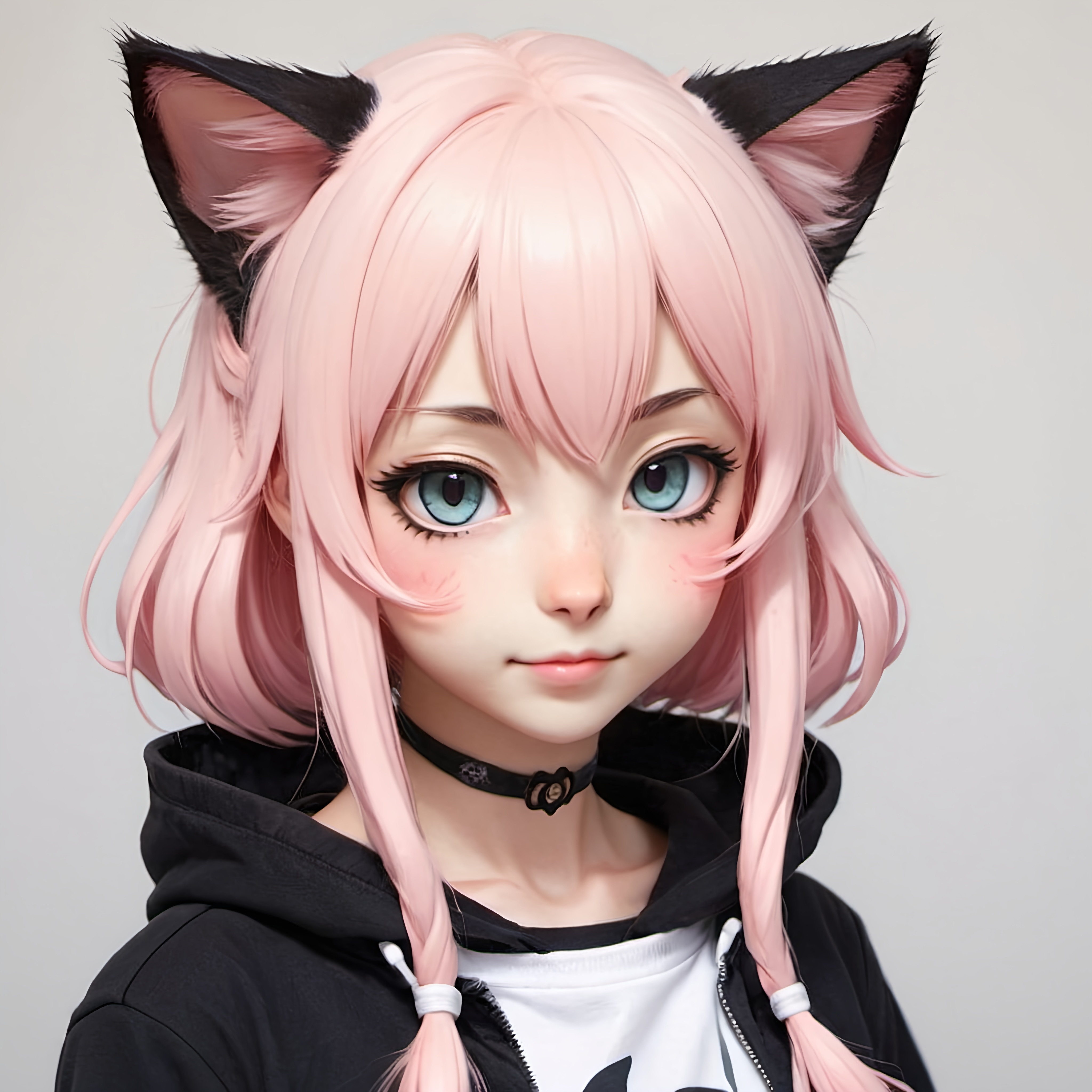 Anime cat girl