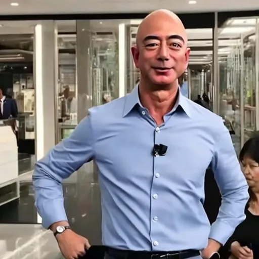 Prompt: Asian Jeff Bezos