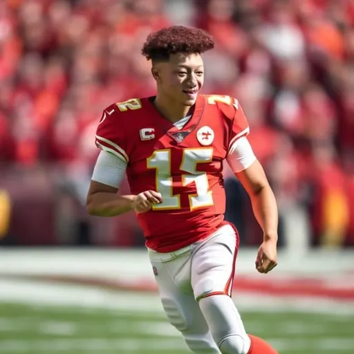 Prompt: Asian Patrick Mahomes