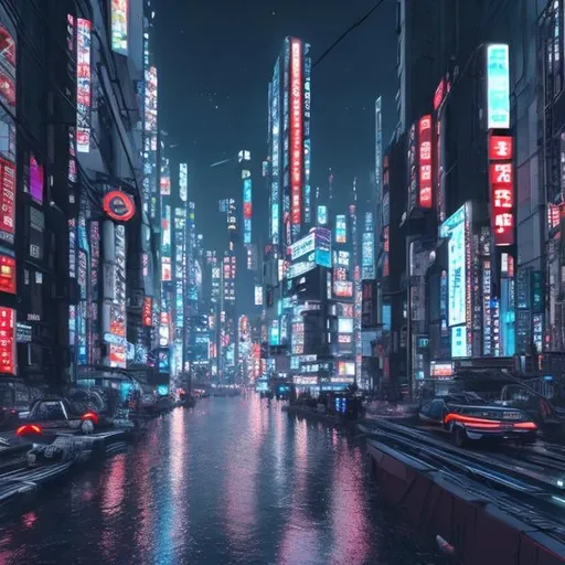 Prompt: Future tokyo, cyber punk 8k ultra HD 