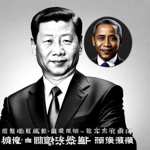Prompt: Black President Xi Jing Ping