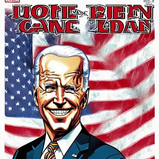 Prompt: Joe Biden comic