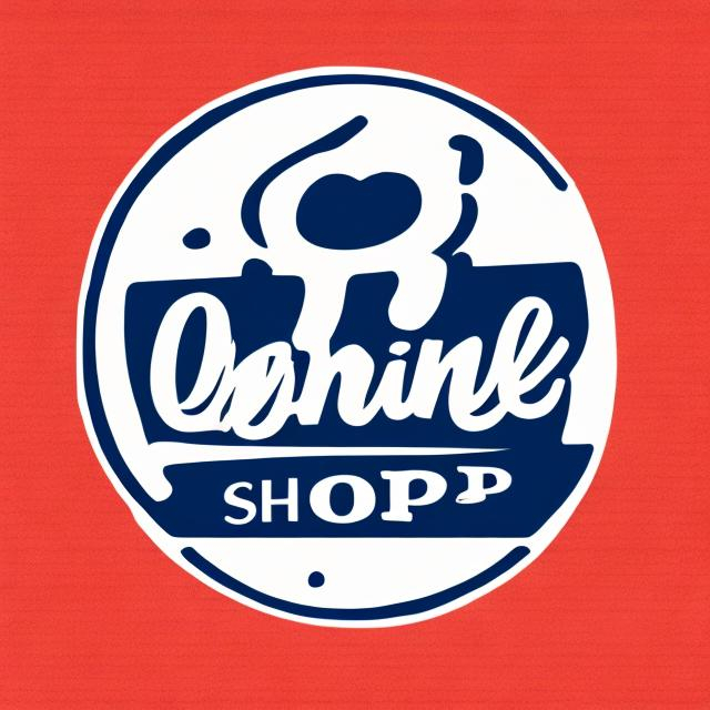 Prompt: Logo online shop
