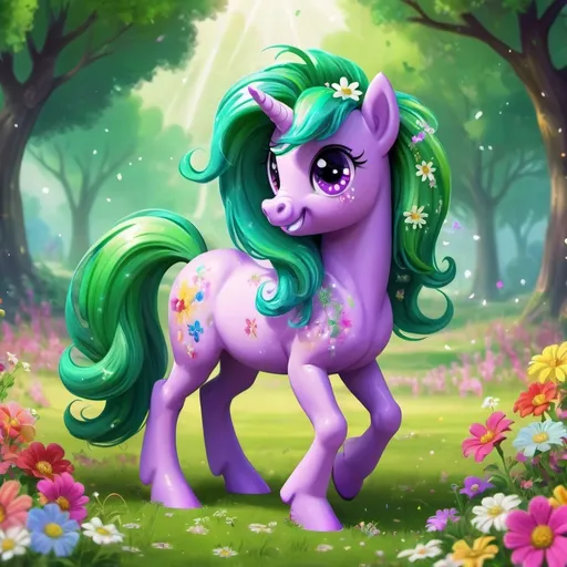 Prompt: my little pony:friendship is magic character named layona