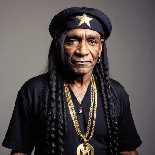 Prompt: Make Willie nelson look like milli vanilli. Willie Vanilli.