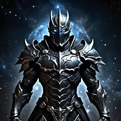 Prompt: A powerful person in dark celestial armor Standing in space
Full body picture
Each picture should be very different.