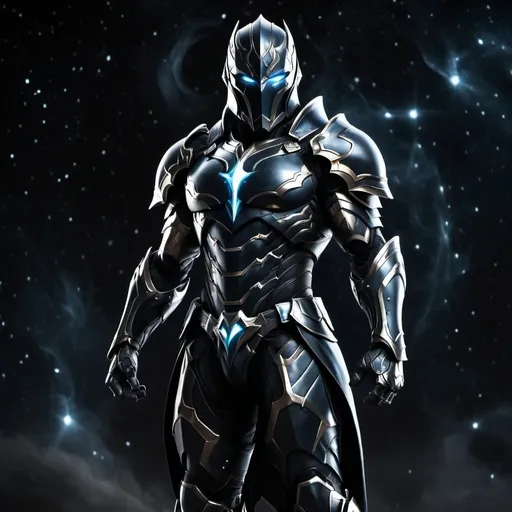 Prompt: A powerful person in dark celestial armor Standing in space
Full body picture
Each picture should be very different.