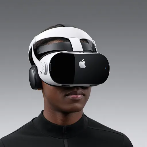 Prompt: apple vision pro vr headset