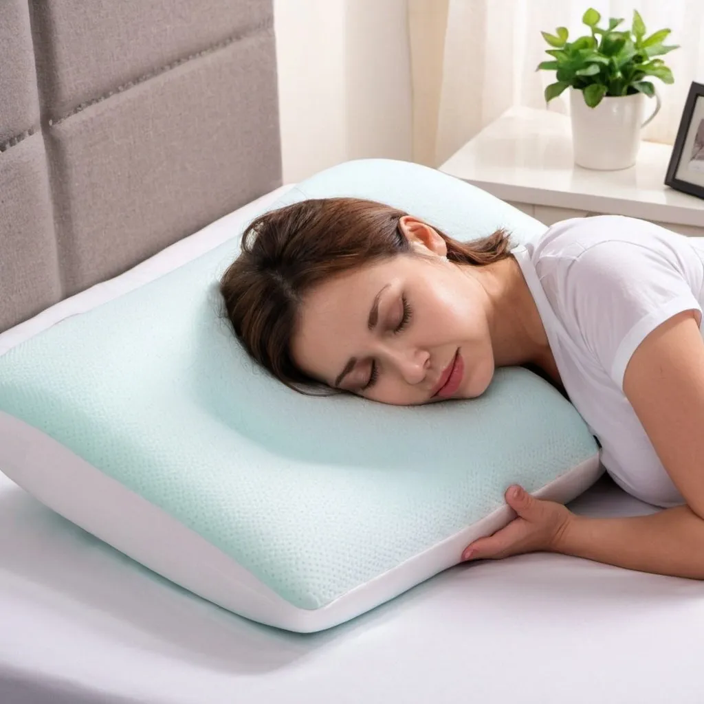 Prompt: memory foam pillow