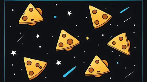 Prompt: cartoon cheese in space