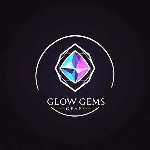 Prompt: A logo for my artificial jewellery brand named Glow Gems