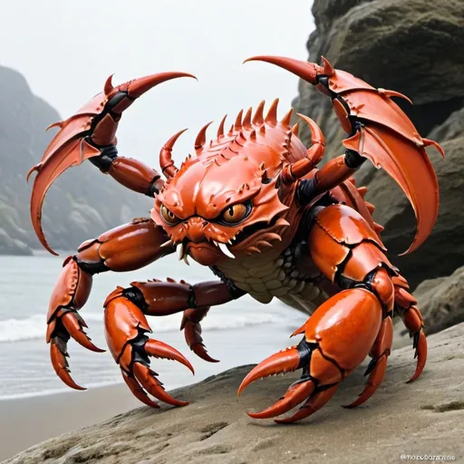 Prompt: Crab Dragon