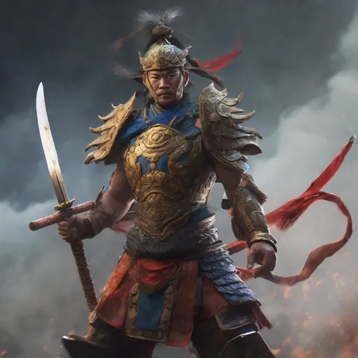 Prompt: Yushan Vong warrior. Photo quality color perfect lighting 