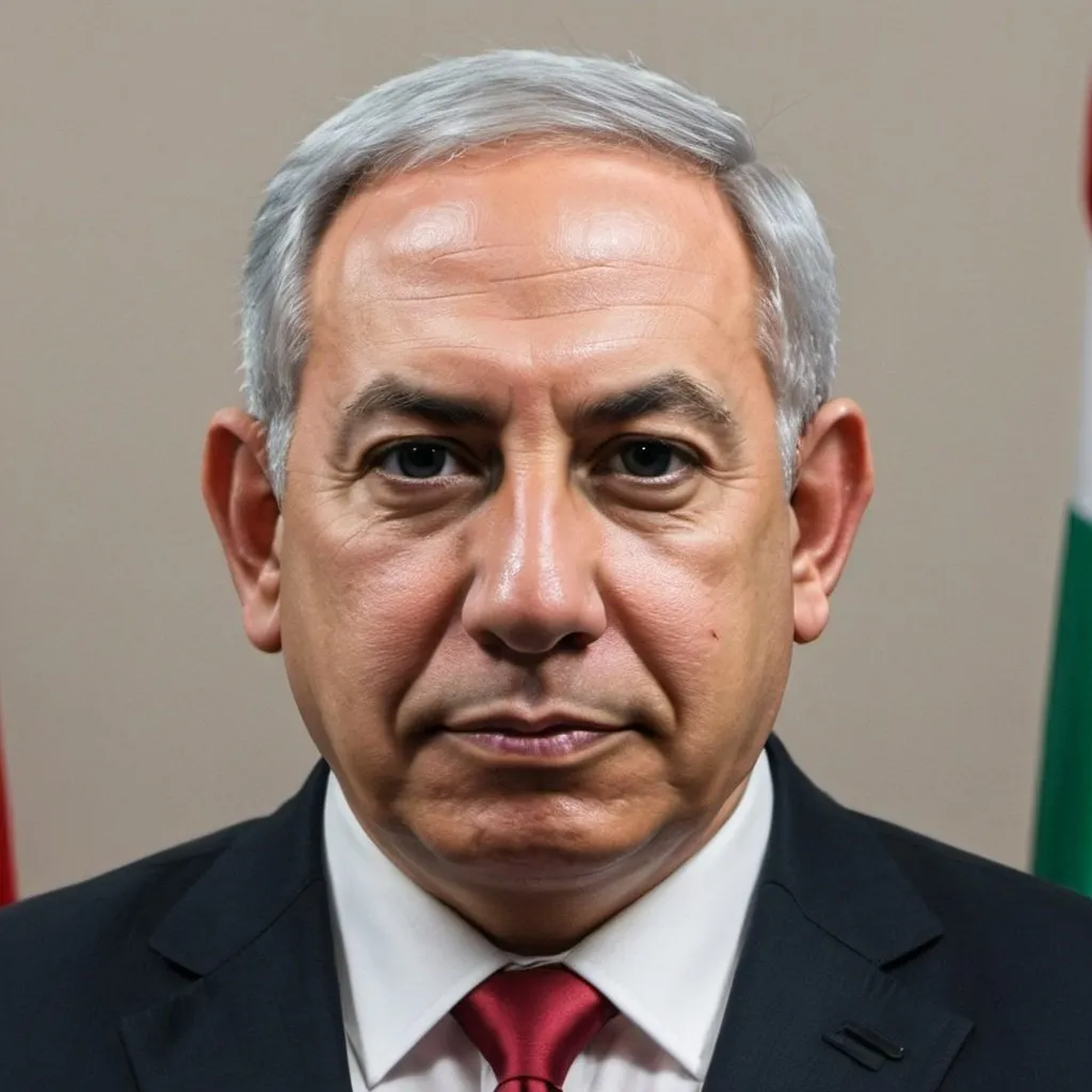 Prompt: The photo of the Mexican version of Benjamin Netanyahu.