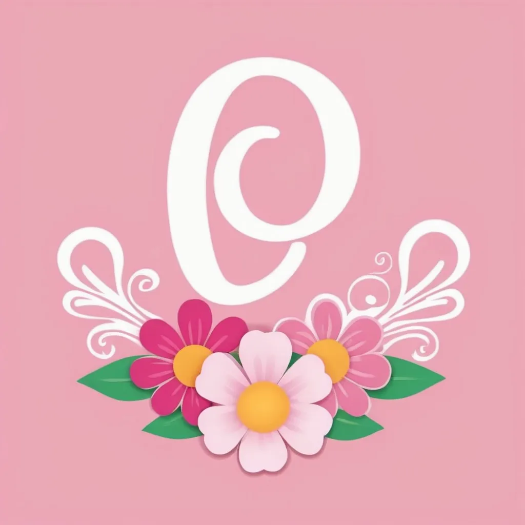 Prompt: imagina e cria um logotipo para uma bébé, com as letras do nome da bébé: "Margarida", com tipo de fonte cursiva, em tons de cor rosa, e com uma flor, para ser bordado na sua roupinha