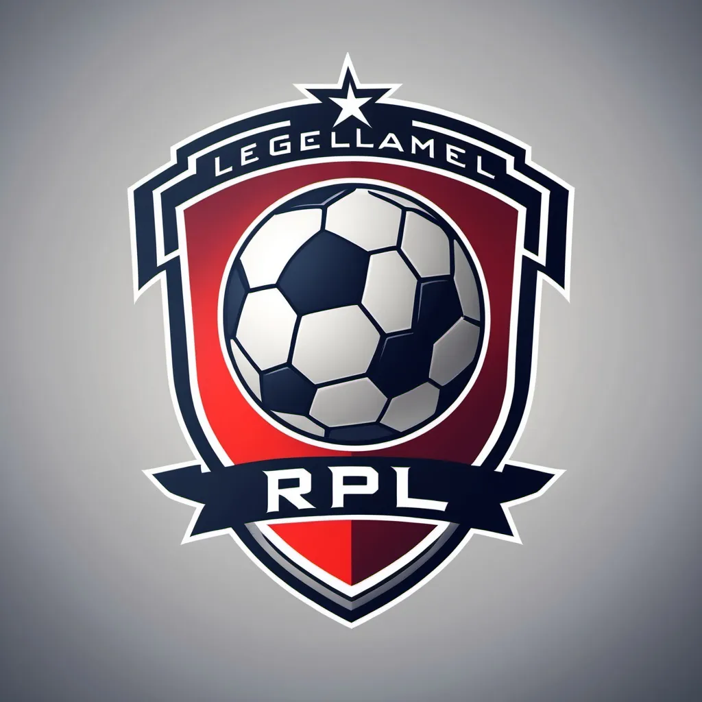 Prompt: Make a logo for a league called rpl