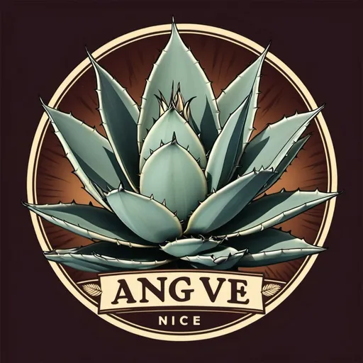 Prompt: Agave nice logo