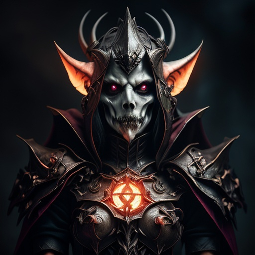 Prompt: overlord anime ainz ooal gown wears daedric armor and casts the ultimate spell, oil painting!!!, runes, overlord!!!, magic, dark, gloomy, portrait, character portrait, concept art, symmetrical, 4 k, macro detail, realistic shadows, bloom, cosplay, anime, dviant art