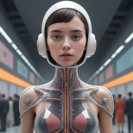 Prompt: Create a utopian Galaxy, Raf Simons fashion couture, intricately detailed tiny humanoid inside a dream in the style of Emiliano Ponzi and Chris Ware, 1990s contemporary art, sci-fi, intricate artwork by Tooth Wu, wlop and Beeple, octane render, depth field, unreal engine 5, cinematic, hyper realism, high detail.