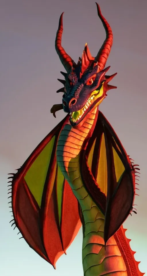 Prompt: A Dragon 
