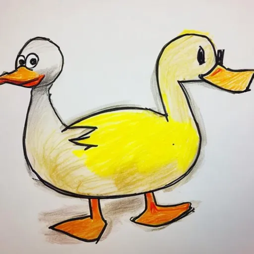 sketchbook idea | Duck art, Bird art, Animal art