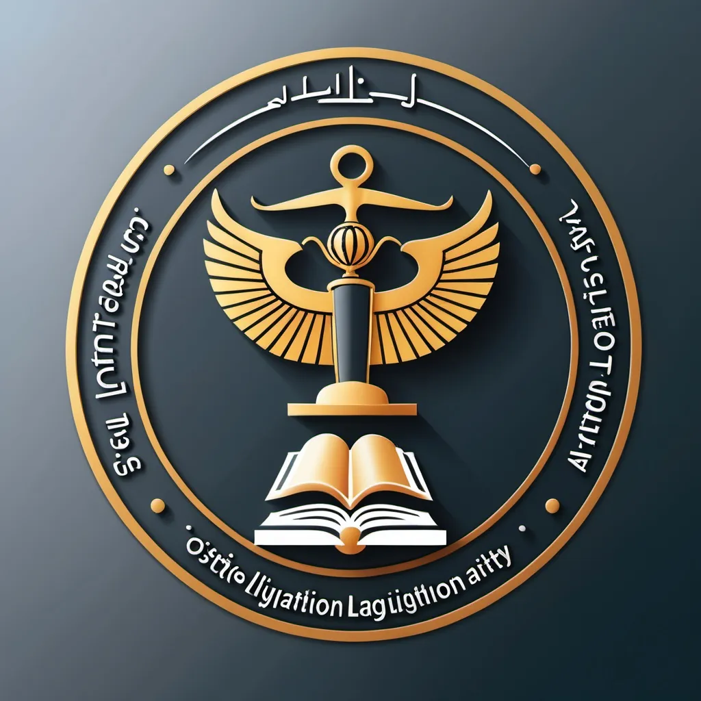 Prompt: Logo of the Egyptian State Litigation Authority Training Center