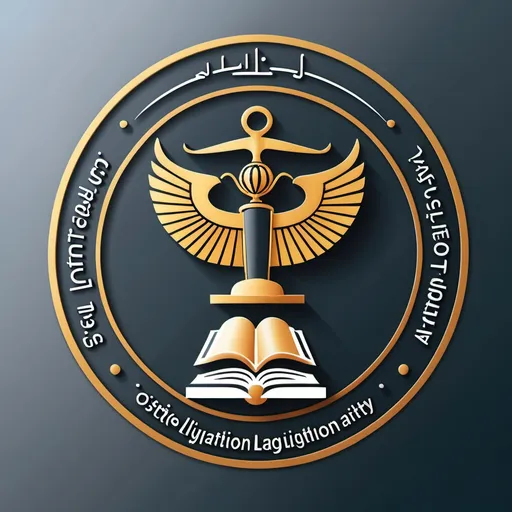 Prompt: Logo of the Egyptian State Litigation Authority Training Center