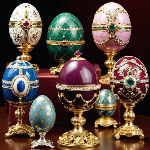 Prompt: Faberge eggs