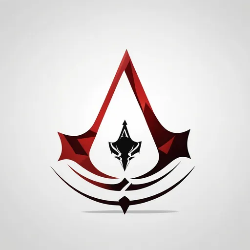 Prompt: All Assassin's Creed logos combined in one logo