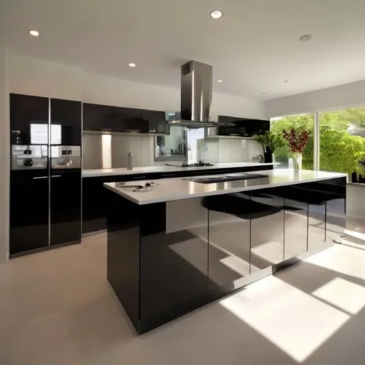 Prompt: kitchen remodeling modern design realistic high-end 