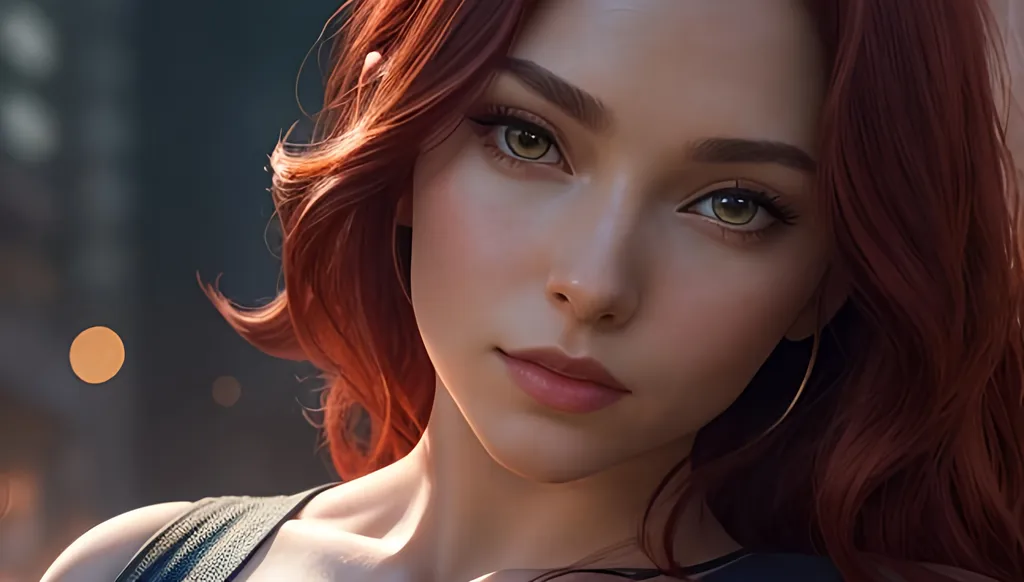 Prompt: jean grey, young female, x-men, (((full body visible))), looking at viewer, portrait, photography, detailed skin, realistic, photo-realistic, 8k, highly detailed, full length frame, High detail RAW color art, piercing, diffused soft lighting, shallow depth of field, sharp focus, hyperrealism, cinematic lighting