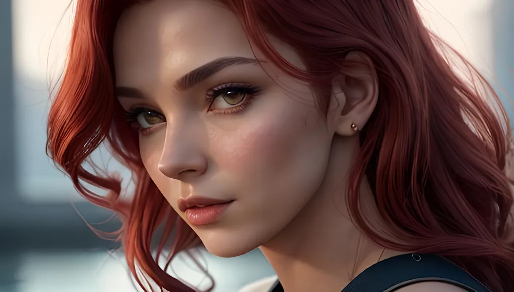 Prompt: jean grey, young female, x-men, (((full body visible))), looking at viewer, portrait, photography, detailed skin, realistic, photo-realistic, 8k, highly detailed, full length frame, High detail RAW color art, piercing, diffused soft lighting, shallow depth of field, sharp focus, hyperrealism, cinematic lighting