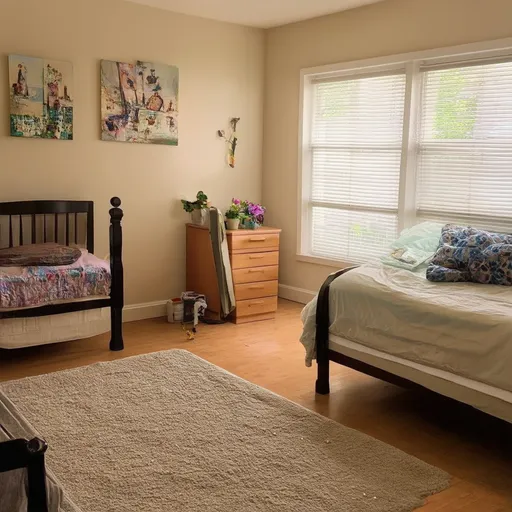 Prompt: back roomes
