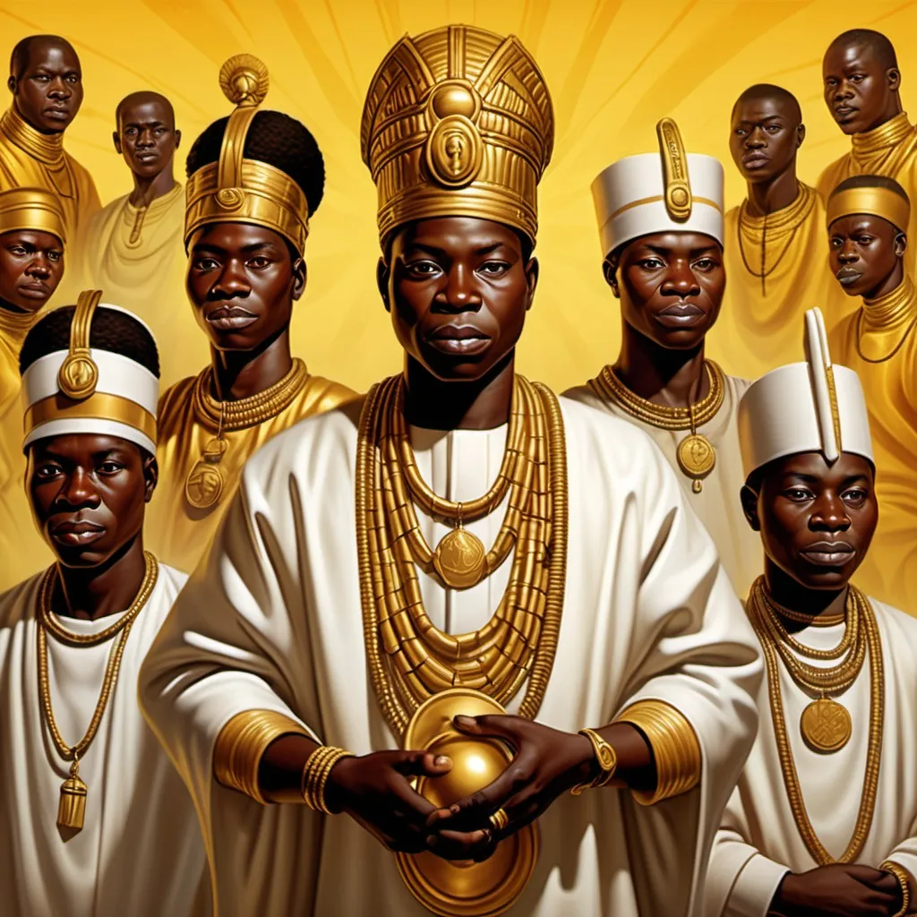 Prompt:  i want you to design a poster about the "golden age" of the kingom of Benin. 
You can include: achievements, buildings, famous rulers, significant events and reasons for its decline. You can also include details from the diary of Oluadah Equiano.
Thanks 