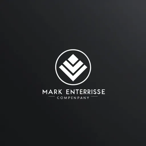 Prompt: Detailed, professional logo for Mark Enterprise Company, modern style, minimalist design, sleek and sophisticated, monochromatic color scheme, high quality, corporate, elegant, iconic symbol, clean lines, crisp and clear, business, minimalist, sophisticated, monochromatic, high quality