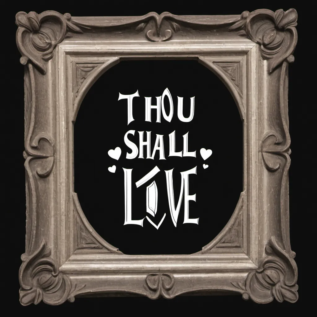 Prompt: Thou shall not kill love