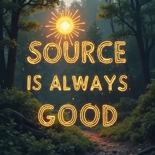 Prompt: Source is always good