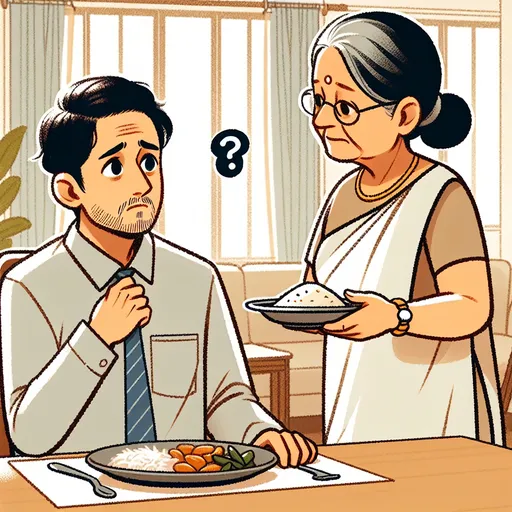 Prompt: ✨️🙏 Speaking of eating 
Is it a good idea to refuse her food at any cost