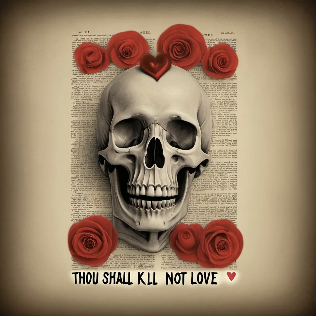 Prompt: Thou shall not kill love