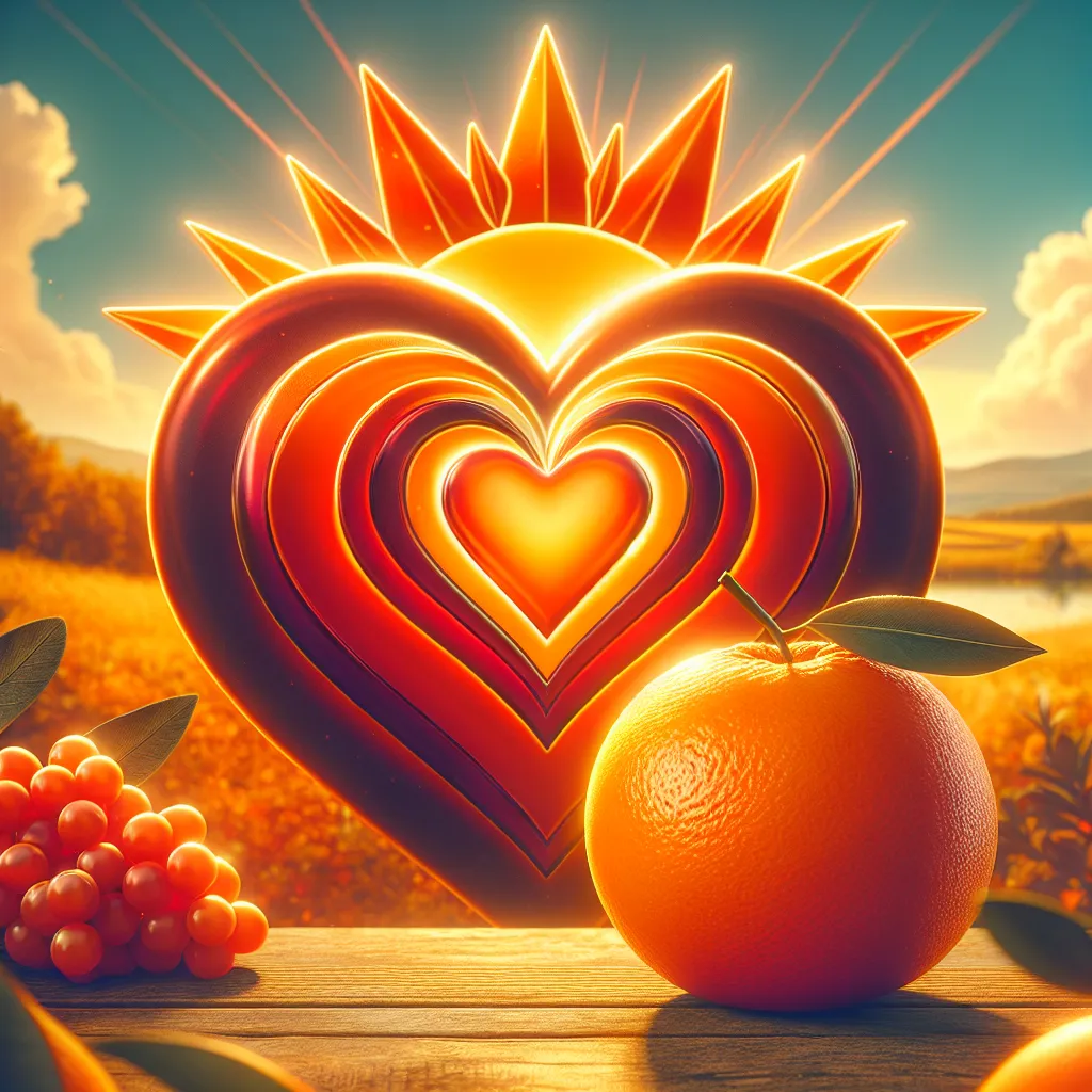 Prompt: 🧡🧡 and ☀️ and 🍊 