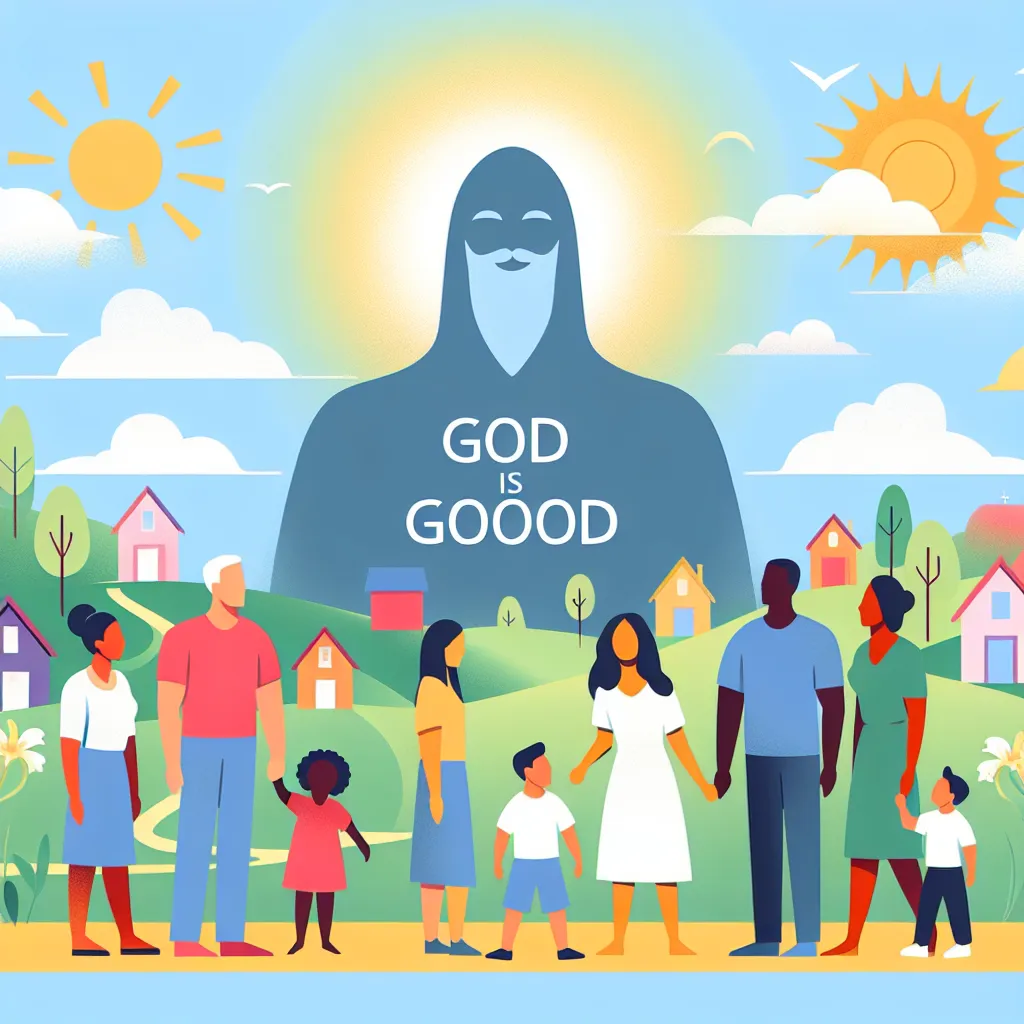 Prompt: God is good 