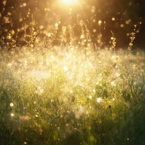 Prompt: Prayer gathering concept, warm and inviting atmosphere, serene expressions, uplifting energy, soft golden light illuminating of beautifully intertwined, peaceful nature backdrops with gentle greenery, emphasized sense of connection, subtle glimmers of light creating a magical ambiance, HD, ultra-detailed, modern aesthetic capturing the essence of spirituality