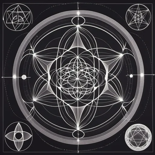 Prompt: Imagine if sacred geometry was taught at school😍👍