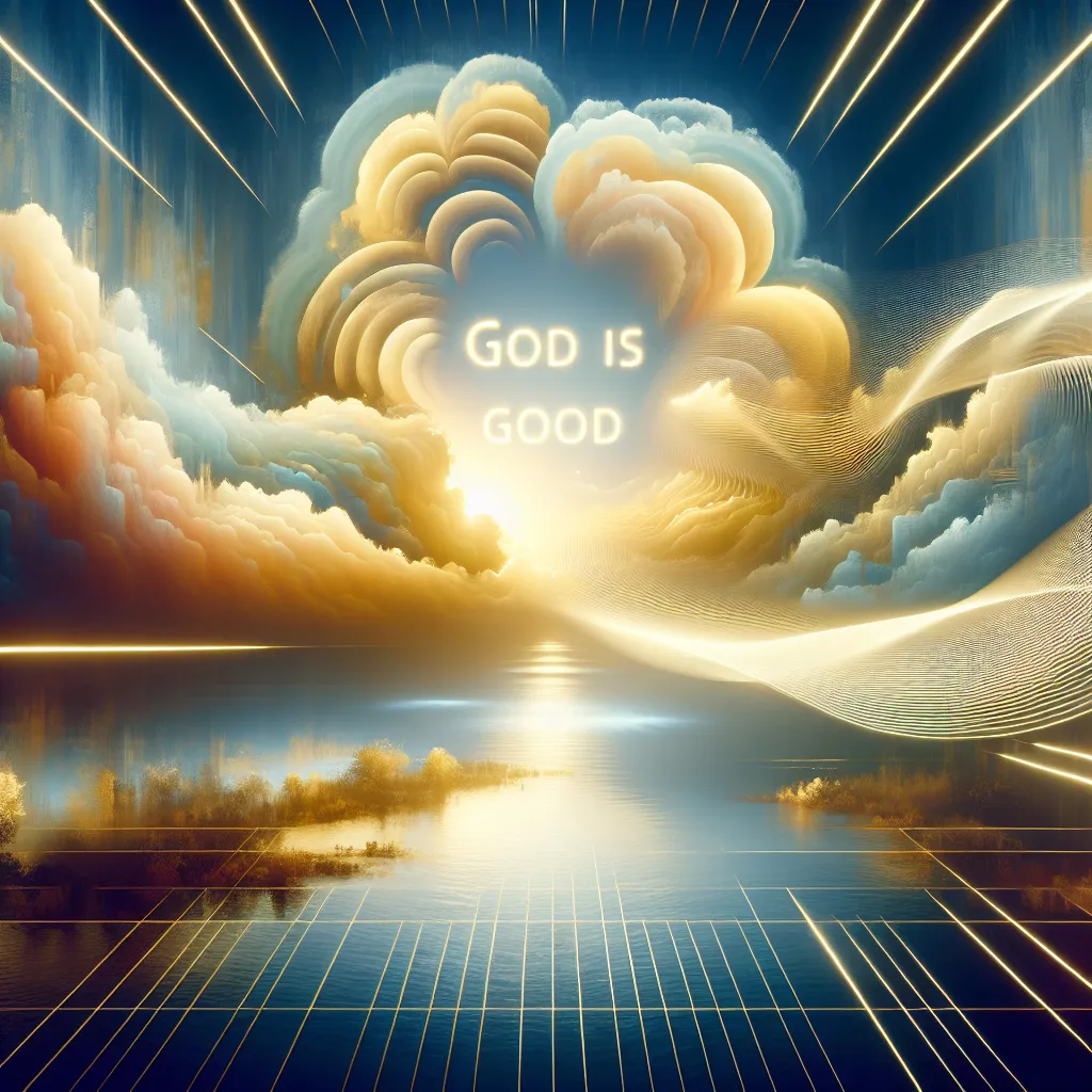 Prompt: God is good 