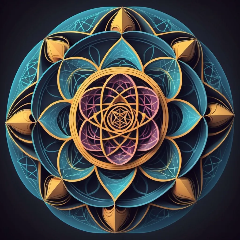 Prompt: Imagine if sacred geometry was taught at school
Kids would instantly fall in love with harmony that is math 😍👍