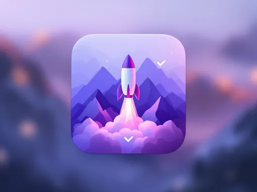 Prompt: **Create a sophisticated, professional app icon for a task tracker application. one icon each image.

Main icon themes: checkmark, rocket, mountain, abstract geometric shape.

Style: minimal but polished, slightly 3D with soft depth, metallic and matte finishes.

Colors: light blue (#00B0F0) and purple (#9B5DE5).

Use the uploaded image (in the image to image section) as the background (blurred softly).

Add a small, elegant North Star symbol as a watermark in the bottom corner.

Produce square, circle, rounded square, and freeform shape variations.

Create light mode and dark mode versions.

The icon should feel clean, modern, premium, and ready for an app store listing.

Avoid childish or overly cartoonish styles; keep it sleek, aspirational, and stylish.**